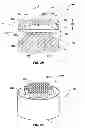 Fig. 04 - Polycrystalline diamond compact including a substrate having a raised interfacial surface bonded to a leached polycrystalline diamond table, and applications therefor