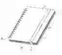 Fig. 01 - BOOK WITH AN ELASTIC STRAP BAND