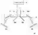 Fig. 01 - Vehicular projection system projecting on multiple screens