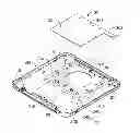 Fig. 01 - ELECTRONIC DEVICE AND FASTENING STRUCTURE FOR CIRCUIT BOARD