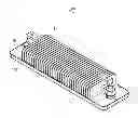 Fig. 01 - LED lamp with vertical airflow channel