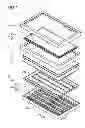 Fig. 02 - Lighting device having reflecting sheet and connector for fastening said reflecting sheet and display device