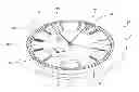 Fig. 01 - Timer movement with a display for world time zones
