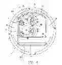 Fig. 06 - Timer movement with a display for world time zones