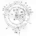 Fig. 07 - Timer movement with a display for world time zones
