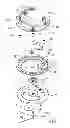Fig. 09 - Timer movement with a display for world time zones