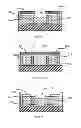 Fig. 09 - Thermoelectric device which provides for varying the effective height of the contacts of a thermocouple, and method for manufacturing the device