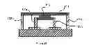 Fig. 10 - Thermoelectric device which provides for varying the effective height of the contacts of a thermocouple, and method for manufacturing the device