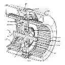 Fig. 01 - Double inlet centrifugal blower with peripheral motor