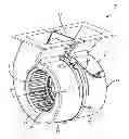 Fig. 01 - Double inlet centrifugal blower with a solid center plate