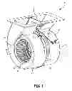 Fig. 02 - Double inlet centrifugal blower with a solid center plate