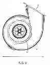Fig. 04 - Double inlet centrifugal blower with a solid center plate
