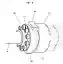 Fig. 07 - Screw mounting structure of an injection molding machine