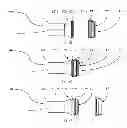 Fig. 08 - Connection of a prosthesis structure with an implant structure