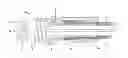 Fig. 01 - Connector having a nut-body continuity element and method of use thereof