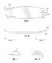 Fig. 07 - Dual directional surfboard