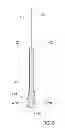 Fig. 06 - Syringe barrel adapter and needle assembly