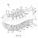 Fig. 33 - Golf shoe with natural motion structures