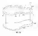 Fig. 27 - Golf shoe with natural motion structures