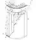 Fig. 01 - FIRE RATED RADIUS WALL STRUCTURE