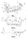 Fig. 02 - Concrete form brace having article securing mechanism