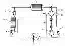 Fig. 01 - Refrigeration system for cooling a container
