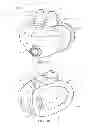 Fig. 35 - Full face respiratory mask with integrated nasal interface