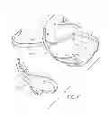 Fig. 37 - Full face respiratory mask with integrated nasal interface