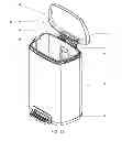 Fig. 02 - Trash can with customizable features