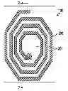 Fig. 01 - High frequency inductor structure having increased inductance density and quality factor