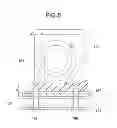 Fig. 07 - Projector with optical component fixing assembly having screw and spacers