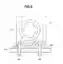 Fig. 09 - Projector with optical component fixing assembly having screw and spacers