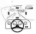 Fig. 01 - Display device with image depth simulation