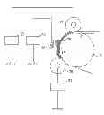 Fig. 01 - Image forming apparatus with a brush member configured to charge untransferred developer material