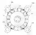 Fig. 01 - Hydraulic power unit having ceramic oscillator, and hydraulic engine including the hydraulic power unit