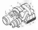 Fig. 01 - Air-cooled reciprocating compressor having special cooling air conduction
