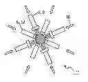 Fig. 01 - Press and method for producinig absorbent article