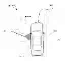 Fig. 01 - SYSTEMS AND METHODS FOR VEHICLE DOOR CLEARANCE ZONE PROJECTION