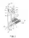 Fig. 02 - Exercise apparatus adjustable for sidewise moving
