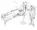 Fig. 01 - Peristaltic infusion pump with locking mechanism