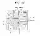 Fig. 41 - Washing machine to produce three-dimensional motion