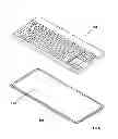 Fig. 07 - Input Assembly For A Waterproof Keyboard