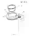 Fig. 32 - Cup lid with integrated container