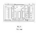 Fig. 02 - Back plate of liquid crystal display module and splice structure thereof