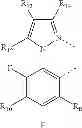 Fig. 09 - Phenyl and fluorenyl substituted phenyl-pyrazole complexes of Ir