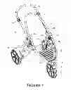 Fig. 08 - Collapsible two seat perambulator