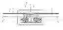 Fig. 01 - Continuous-coil type waterproof slide fastener and the structure impervious to fluid thereof