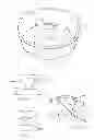 Fig. 02 - Arrangement and method for impeding pet access to food in a feed vessel to deter too rapid ingestion of food