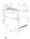 Fig. 02 - Dishwasher with transforming door