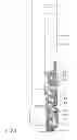 Fig. 02 - Piston for a damping-adjustable shock-absorber, particularly for a vehicle suspension, provided with four passive flow-control valves and with a flow-dividing solenoid valve